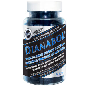 Bottle of Hitech Pharma Dianabol