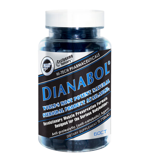 Bottle of Hitech Pharma Dianabol