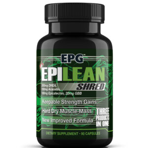 EPG Epilean Shred 90 capsules with DHEA, Acacetin, Epicatechin, and GBB