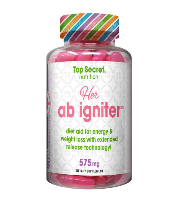 Her Ab Igniter diet pills specifically for women from Top Secret
