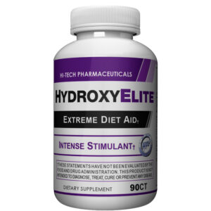 90 count bottle of Hi-Tech Pharma HydroxyElite