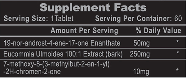 Osta-Plex Supplement Facts
