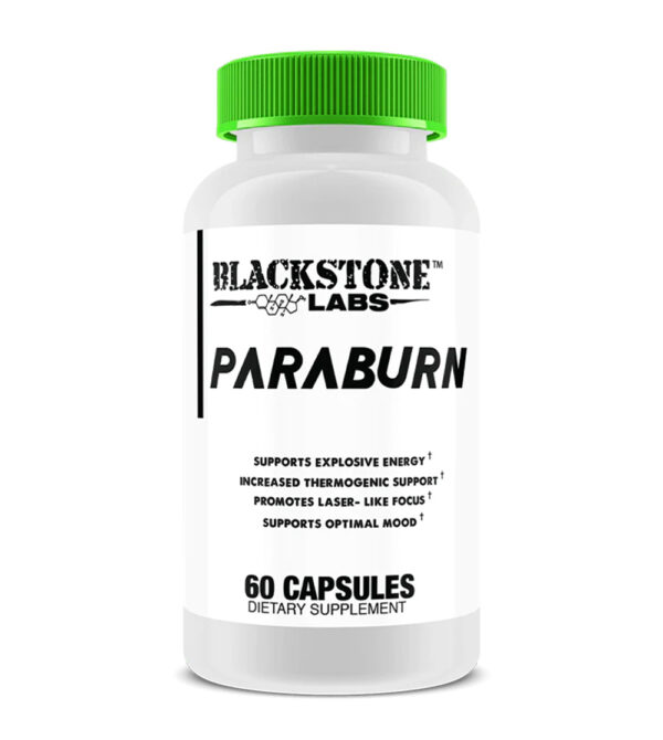 Bottle of Paraburn with 60 capsules from Blackstone Labs