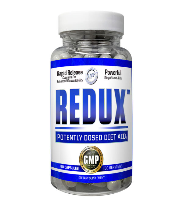 Redux 60 count bottle of rapid release diet and weight loss aid