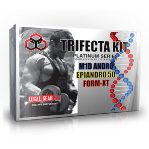 LG Sciences Trifecta Kit with M1D Andro, Epiandro, and Form XT from Legal Gear