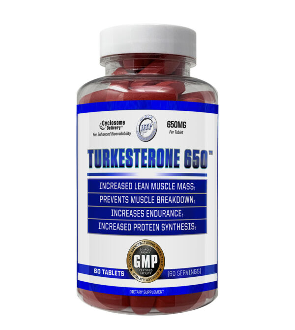 Turkesterone 650 bottle with 60 tablets